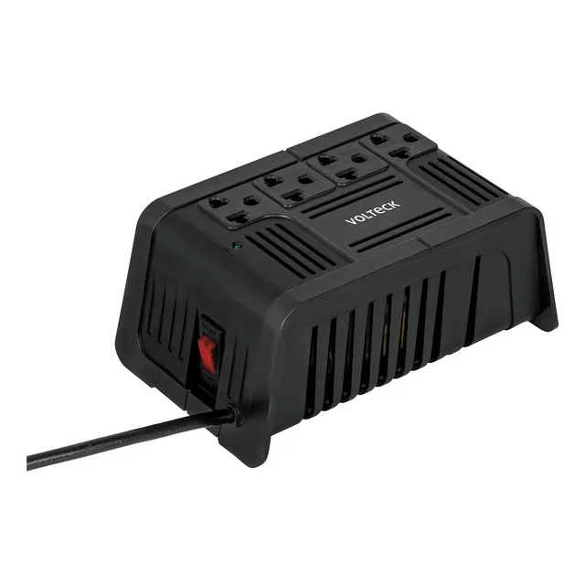 Regulador De Voltaje 800 Va/400w 4 Contactos Volteck 45572