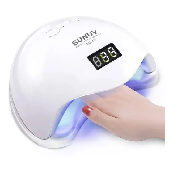 Lampara Uv Led Secador Uñas Profesional En Gel Premium 48w  