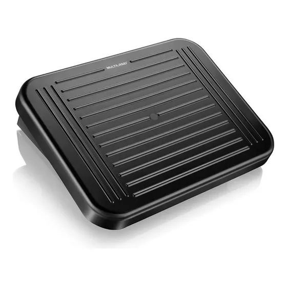 Reposa Apoya Pies Multilaser Ac279 Ergonomico Reclinable Oficina Negro