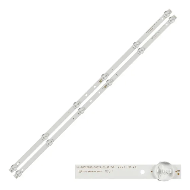 Kit Leds Compatible Con Sansui Smx32p18sm Nuevas Aluminio