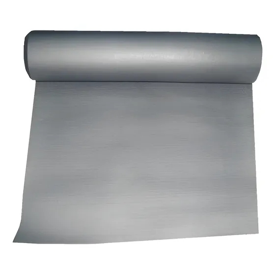 Tela Vinil Gris Texturizado Termico Impermeable Chantu
