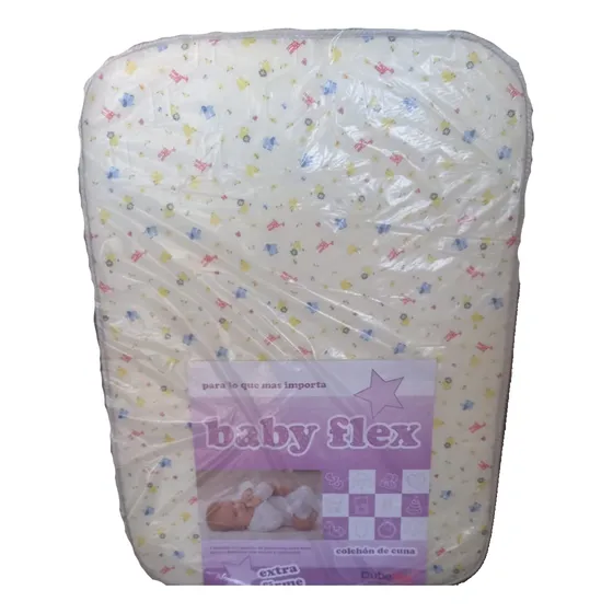 Colchon Practicuna Alta Densidad 20kg  100*70*12 Babyflex 