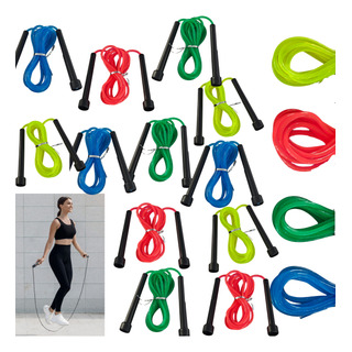 Pack 12 Cuerda Para Saltar Box Gym Casa Gimnasio Ejercicio Surtido Pack 12 Cuerda Para Saltar Box Gym Casa Gimnasio Ejercicio Surtido