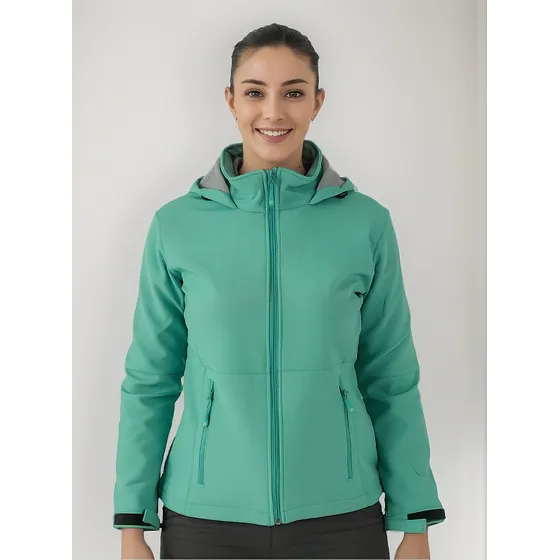 Campera De Neopreno Dama Abrigo Ae Colores Varios