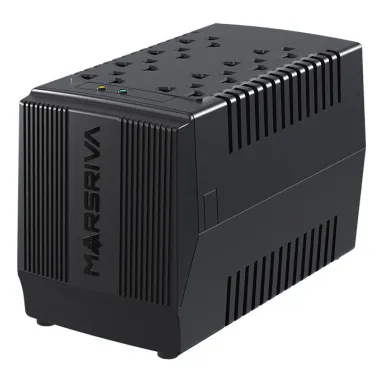 Regulador De Voltaje Marsriva Mr-avr600 8 Tomas 600va/300w