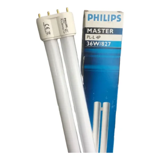 Philips -lampada Fluorescente Pl 4 Pinos  26w Neutra Amarela