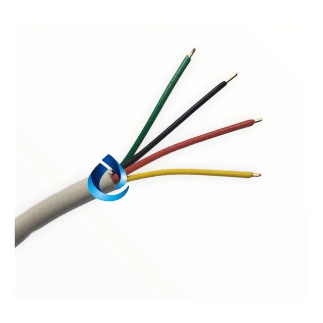 Pack 5 Metros Cable Multipar Telefonico 24awg 4 Conductores 