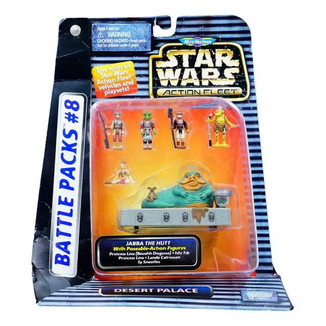 Star Wars Micro Machines Battlepacks 8 Jabba Palace Detalle