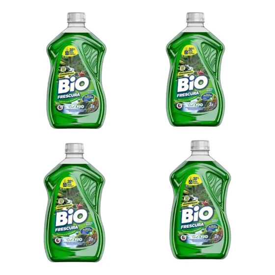 Detergente Bio Frescura 3l 1 Unidad X 4und