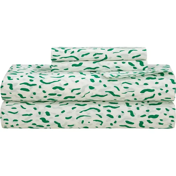 Juego De Sábanas Royale Linens: 300 Hilos, Queen, Verde, 4 P