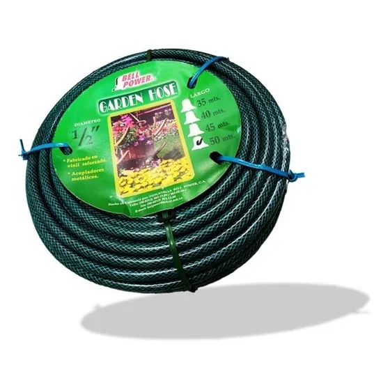 Rollo Manguera Tipo Culebra Resistente 1/2 Pulgadas 50 Mts