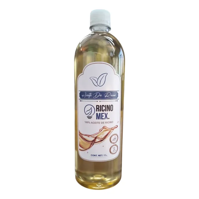 Aceite De Ricino Puro Y Orgánico 1 Litro - Corporal Capilar