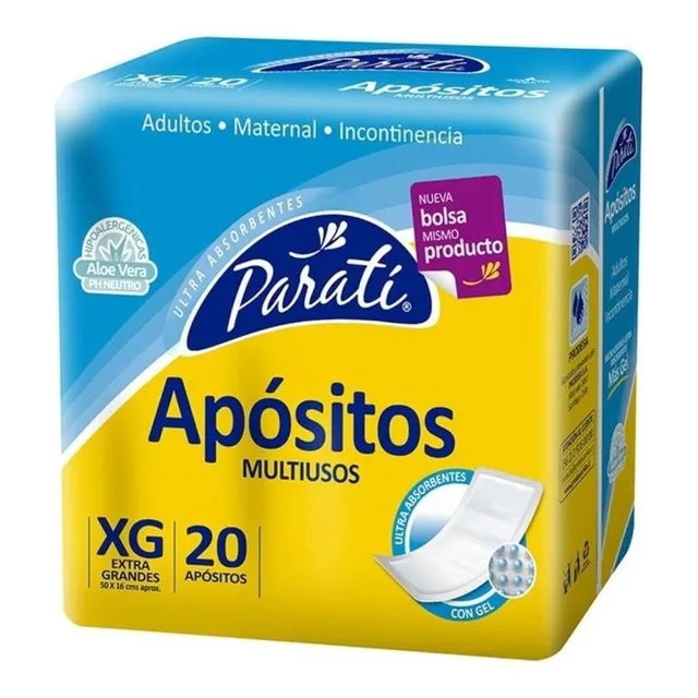 Apositos Parati Xg 4 Paquetes 80 U