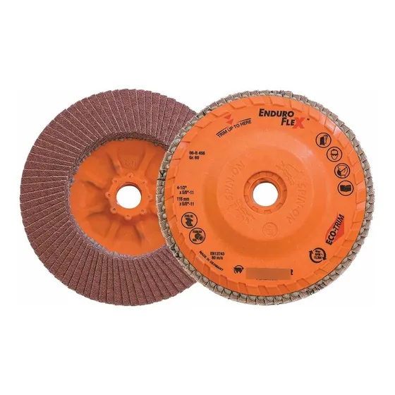 Walter Enduro-flex Spin-on Flap Disco Respaldo Eco-trim