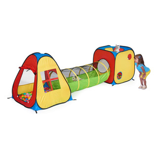 Play Tent Utex 3 En 1, Plegable, Con Túnel Y Piscina De Bola Play Tent Utex 3 En 1, Plegable, Con Túnel Y Piscina De Bola