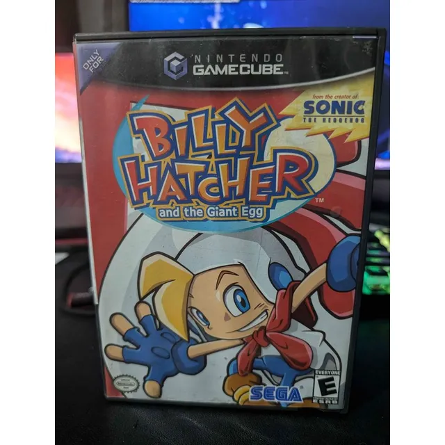 Billy Hatcher And The Giant Egg Nintendo Gamecube Sega Sonic