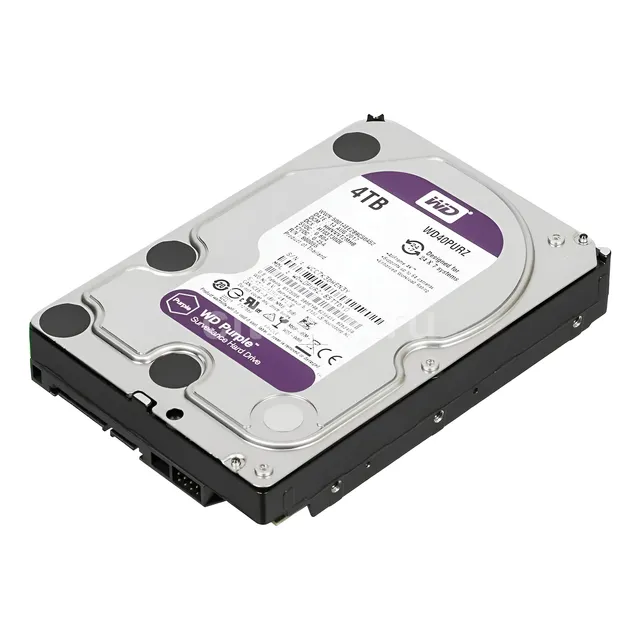 Disco Duro Western Digital Purple Surveillance, 4tb