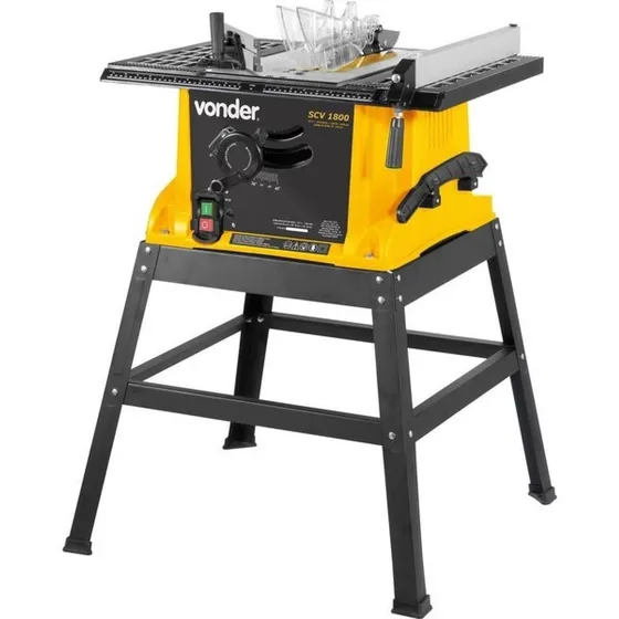 Serra Circular Com Mesa Scv 1800 Vonder 220v 10 Polegadas Frequência 60Hz