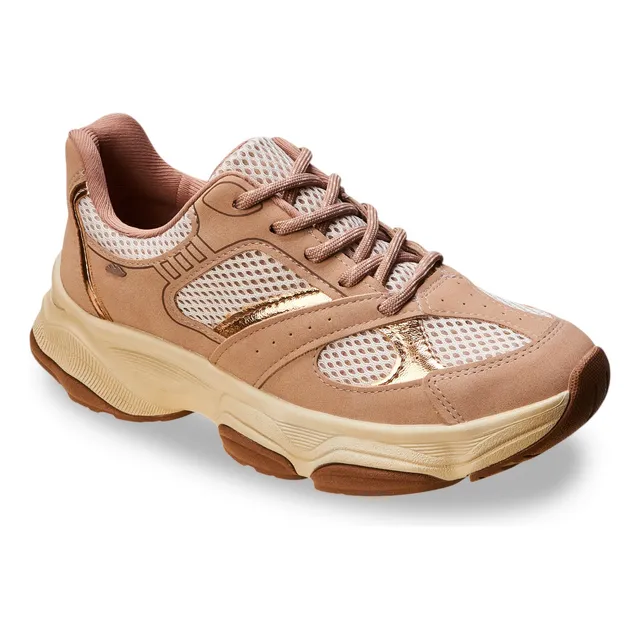 Tênis Casual Feminino Dad Sneaker Cano Baixo Dakota