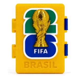 Caixa Porta Figurinhas Copa Do Mundo Brasil