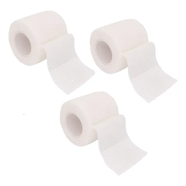 Pack 3 Venda Autoadherente Compatible Con Coban 5cm X 4.5mt 
