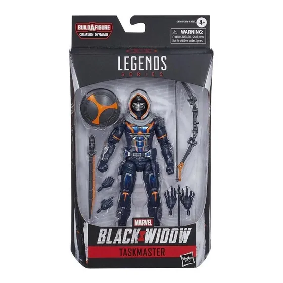 Taskmaster Marvel Legends Black Widow Crimson Dynamo Baf