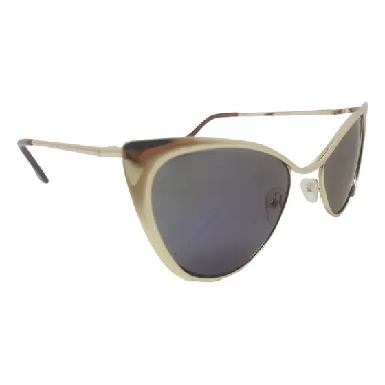 Lente Zero Uv Ojo De Gato Gold Serie 3554
