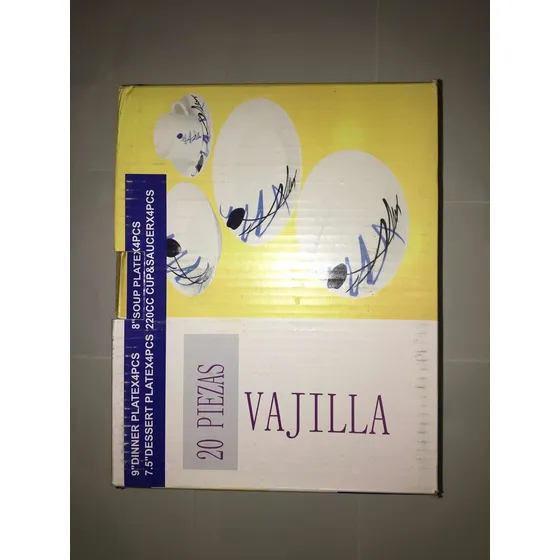 Vajillas Nuevas