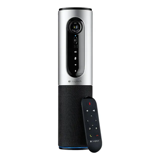 Cámara web Logitech ConferenceCam Connect Full HD color plateado
