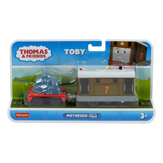 Thomas And Friends Modelo Toby Motorizado Fisher Price Color Café Thomas And Friends Modelo Toby Motorizado Fisher Price Color Café