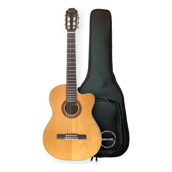 Violão Benson Exc900 Nylon Cedro Maciço Bag Fishman
