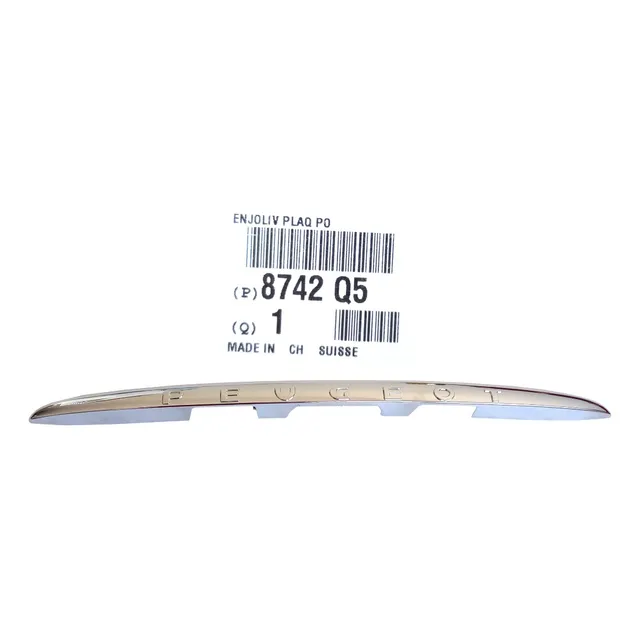Friso Cromado Tampa Traseira Peugeot 207 206 Original