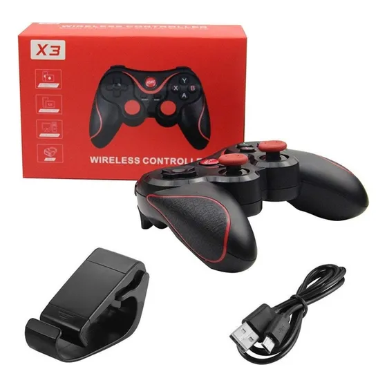 Gamepad X3 Control Inalambrico Bluetooth Android  Pc Tv