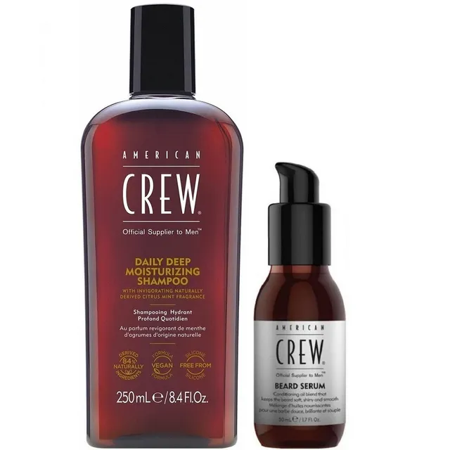 Pack Shampoo Hidratante +aceite Para Barba American Crew Men