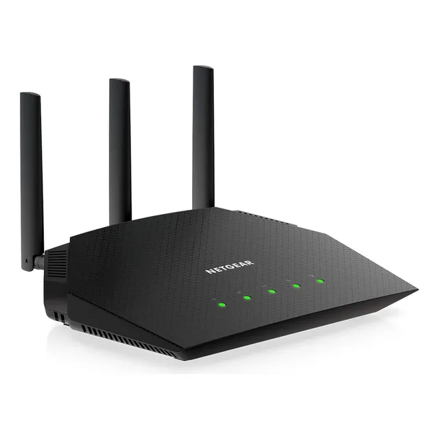 Router Netgear 4-stream Wifi 6 Hasta 1.8 Gbps Gran Cobertura Cable