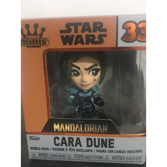 Funko Pop Miniatura Star Wars Cara Dune De 9m(33)mandalorian