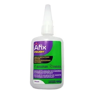 Kit C/3 Cola InstantĂąnea Afix Bond Extra, Sec. RĂĄpida 100g Kit C/3 Cola InstantĂąnea Afix Bond Extra, Sec. RĂĄpida 100g