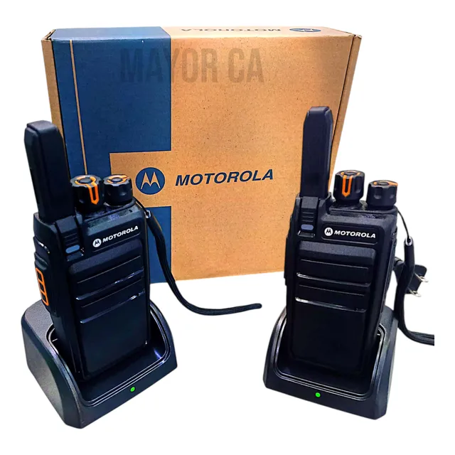 Radio Motorola Gp-338plus Walkie-talkie 2 Radios