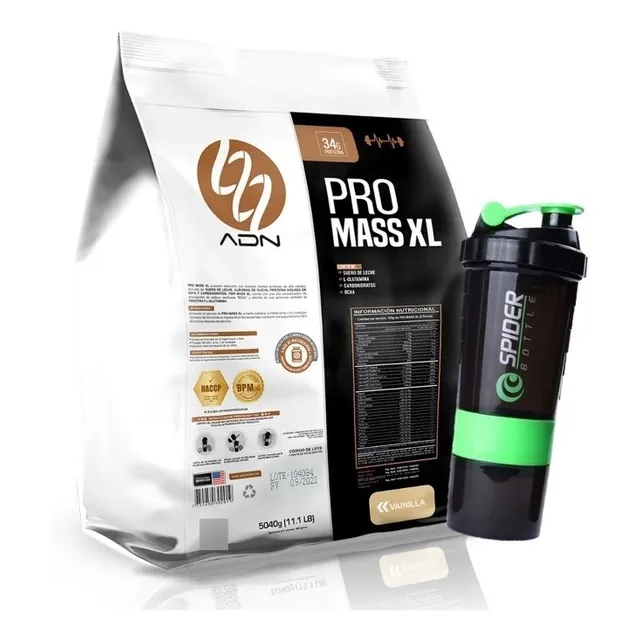 Pro Mass Xl 5kg / Kilos + Shaker ¡ Delivery Gratis !