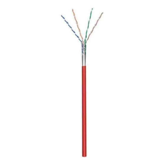 Utp Cat5e 100m Rojo Marca Cca
