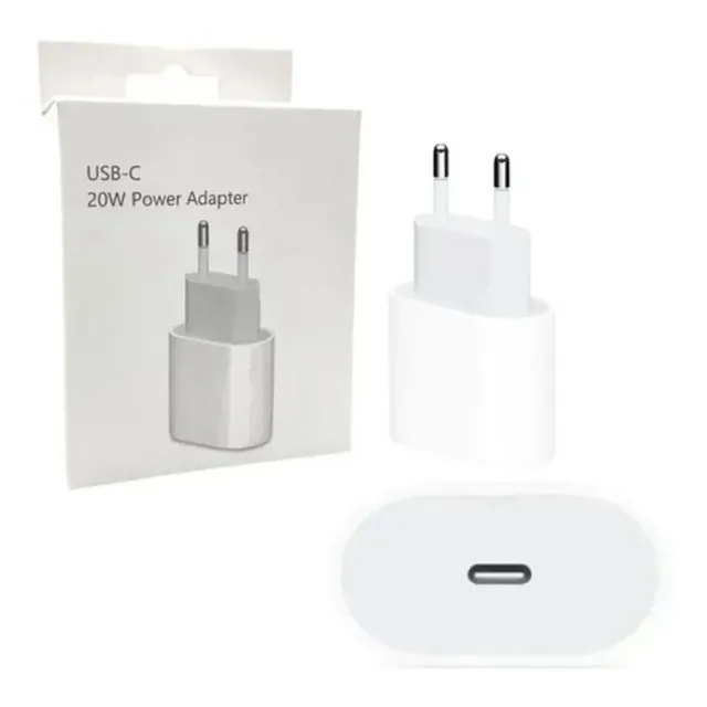 Cabeça Caixinha Tomada Turbo Tipo C 20w Para iPhone 11 12 13