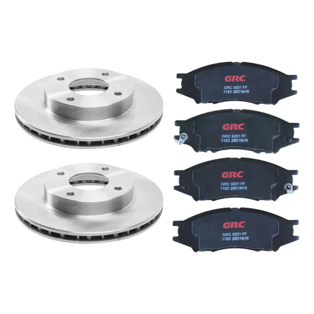 Discos Delanteros C/balatas Para Renault Scala 2010-2013 Grc