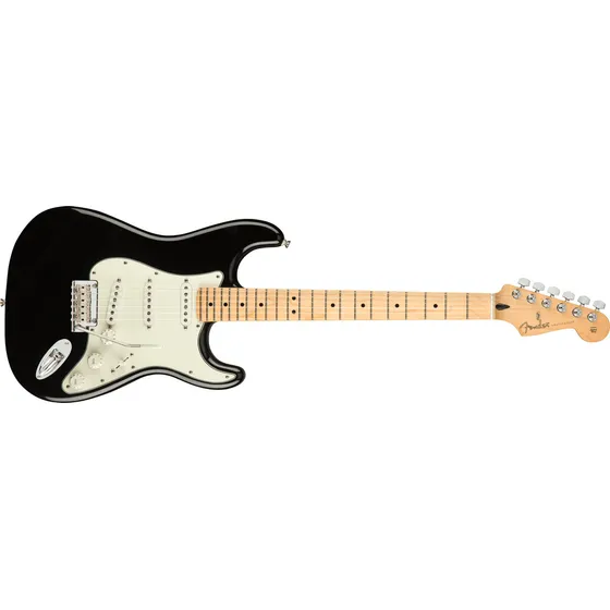 Guitarra elétrica Fender Stratocaster Player Ii cor preta Material de escala Granadillo brasileiro Orientação à direita