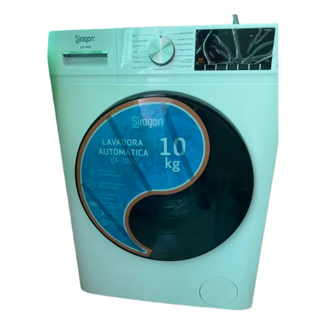 Lavadora Siragon, La-7000, 10 Kg. Color Blanco. Como Nueva!!