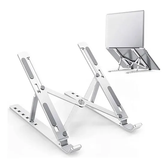 Base Soporte De Mesa Para Laptop Y Tablet Ajustable 