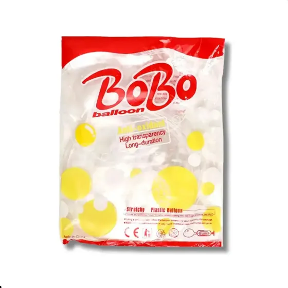 Kit 50 Balões Bolha Transparentes 18 Polegadas (45cm) Premium | Bexiga Bolha Translúcida Grande Para Festa, Casamento E Aniversário | Balões Bubble Transparentes Decoração Festiva Alta Qualidade