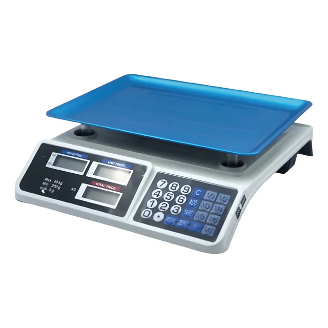 Balanza  Digital Recargable De Mercado Hasta 40kg