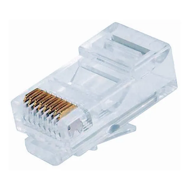 Ficha Rj45 Para Cable De Red Utp Categoria 5e