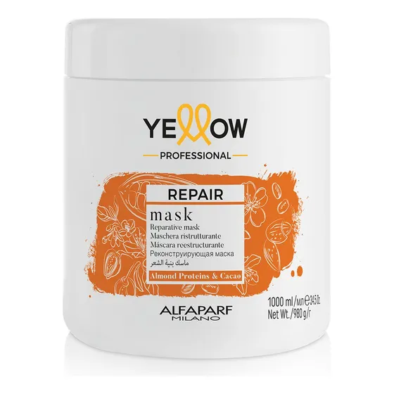 Máscara Reparación Yellow Repair Alfaparf 1000ml