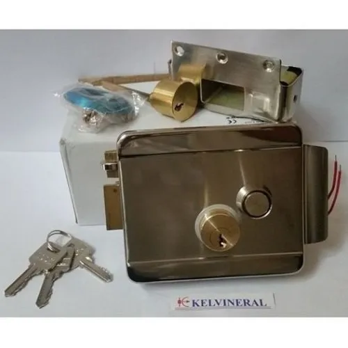 Cerradura Electrica Puerta De Hierro O Madera